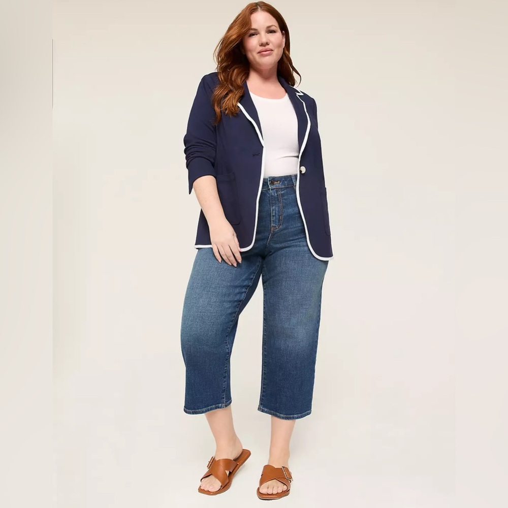 Lane Bryant Signature Fit Crop Jeans EUC